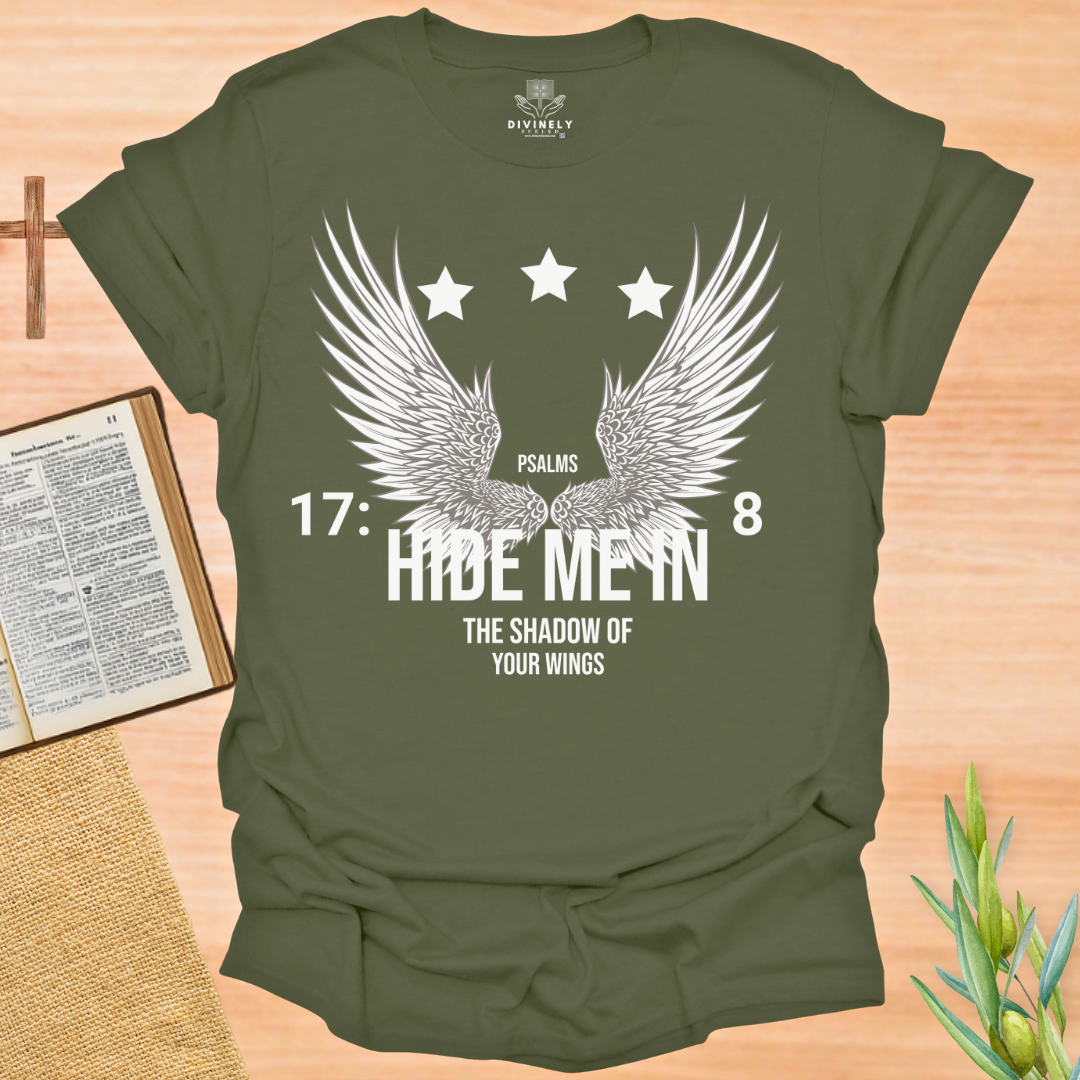 Hide Me In The Shadow Of Your Wings Unisex T-Shirt