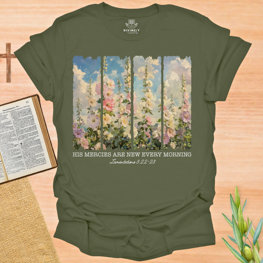 His Mercies are new each Morning T-Shirt