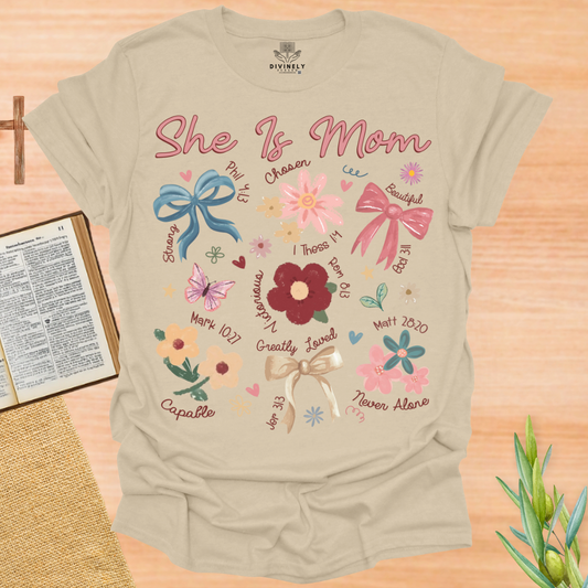 She is Mom Coquette T-Shirt