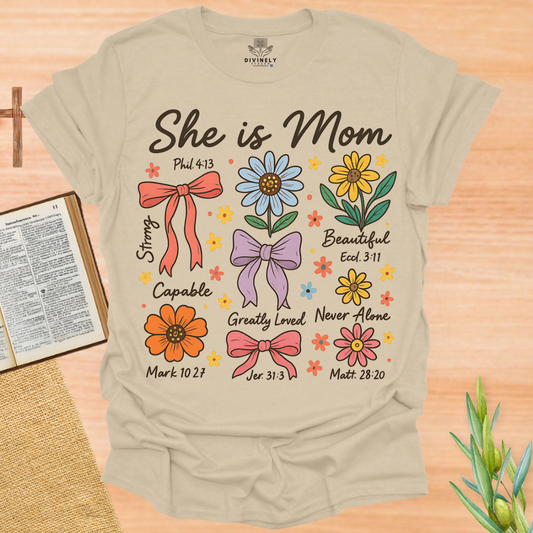 She is Mom Coquette T-Shirt