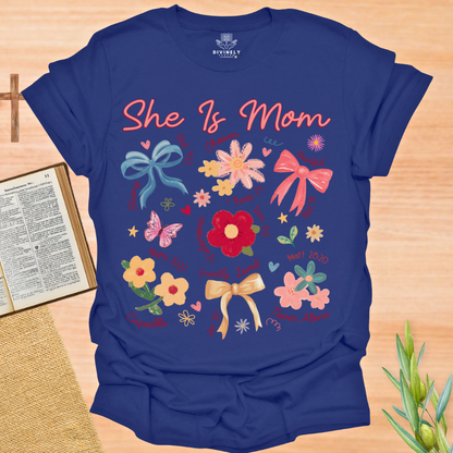 She is Mom Coquette T-Shirt