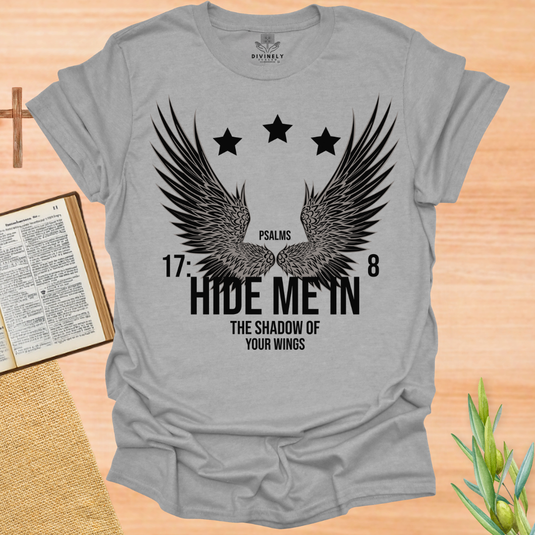 Hide Me In The Shadow Of Your Wings Unisex T-Shirt