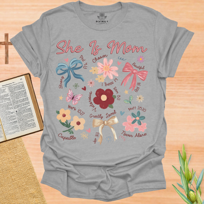 She is Mom Coquette T-Shirt