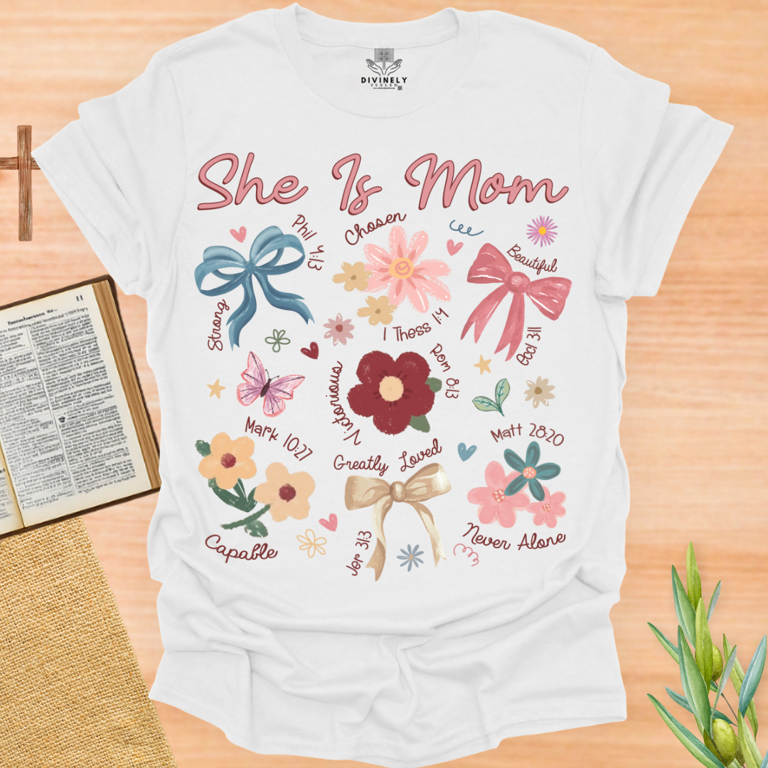 She is Mom Coquette T-Shirt