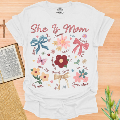 She is Mom Coquette T-Shirt