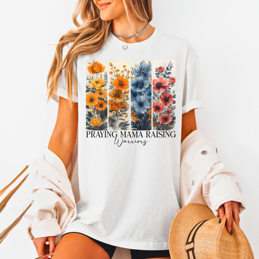 Praying Mama Raising Warriors T-Shirt